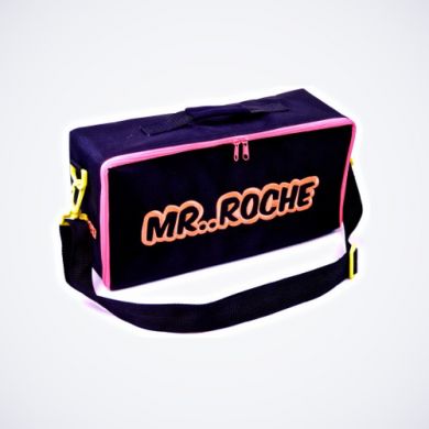 MR..ROCHE Car Carry Bag, Orange/Pink/Black