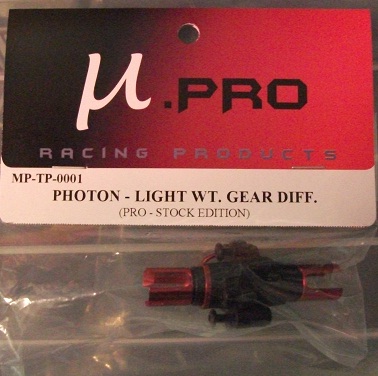 U-PRO pro stock edition light weight gear diff for Photon