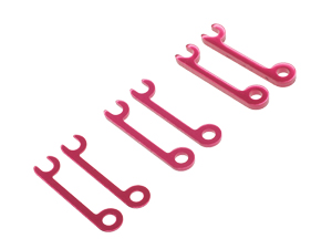 Rebel - Upper Hinge Pin Holder Spacer Set (0.5, 1 & 2mm each 2pcs)