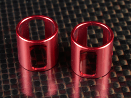 Aluminum Front Solid Axle Protector  (Red)