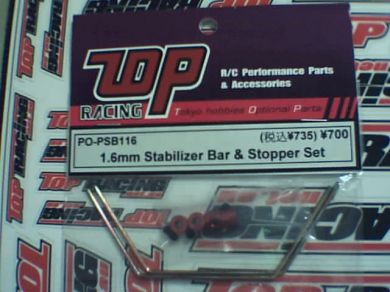 T.O.P. Photon 1.8mm Stabilizer Bar Set