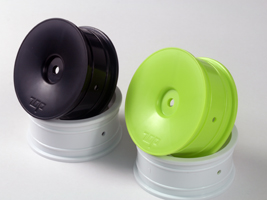 T.O.P. 24mm  Touring Car Dish Wheels (4 pcs) Black