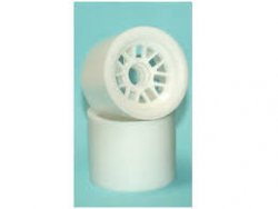 TRG F104 Rear Wheels 2pk White