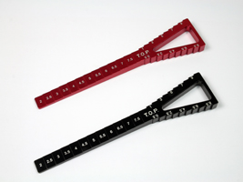 T.O.P. Height gauge & down stop gauge (Red)