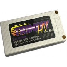 Trinity 1s High Voltage White Carbon LiPo Battery Pack