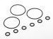 T.O.P. Photon EX Gear Diff. O-Ring Set (Large 3pcs & Small 6pcs)